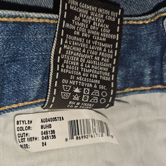 7 For all Mankind Vintage High Waist Josefina Boyfriend Jeans - Picture 12 of 12